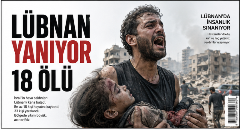 İsrail’in, Lübnan’a Hava Saldırılarında Can Kaybı Artıyor