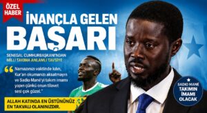 Senegal Cumhurbaşkanı’ndan Milli Takıma Anlamlı Mesaj