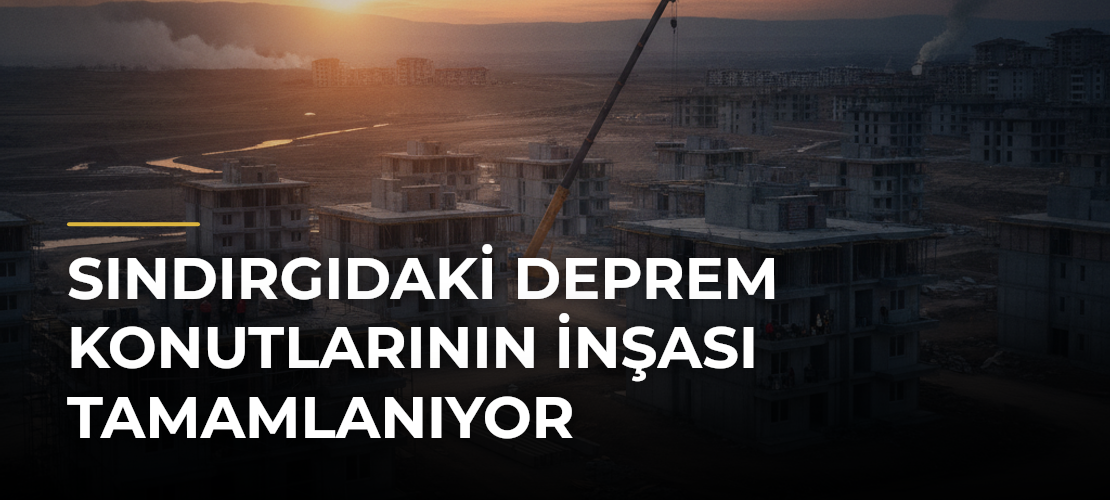 Sındırgıdaki Deprem Konutlarının İnşası Tamamlanıyor - Mirat Haber