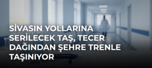 Sivasın yollarına serilecek taş, Tecer Dağından şehre trenle taşınıyor