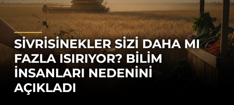 Sivrisinekler sizi daha mı fazla ısırıyor? Bilim insanları nedenini açıkladı