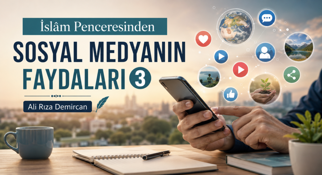 İSLÂM PENCERESİNDEN SOSYAL MEDYANIN FAYDALARI – 3