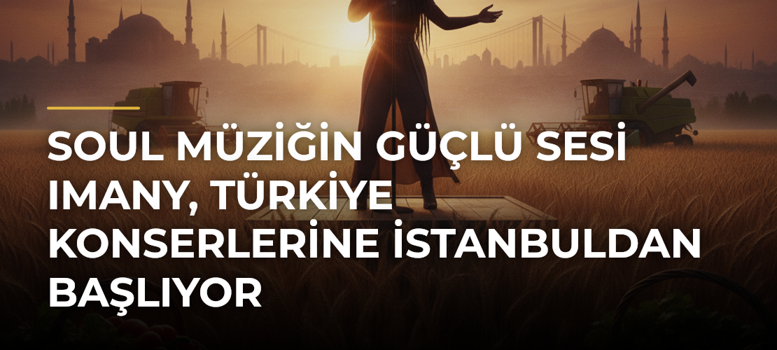 Soul müziğin güçlü sesi Imany, Türkiye konserlerine İstanbuldan başlıyor
