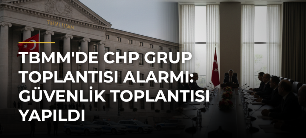 TBMM’de CHP Grup Toplantısı Alarmı: Güvenlik Toplantısı Yapıldı