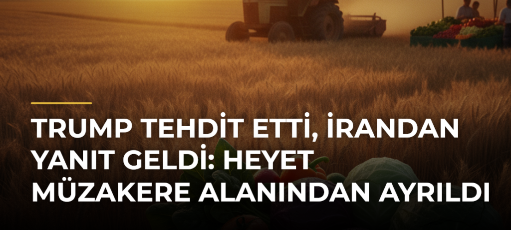 Trump tehdit etti, İrandan yanıt geldi: Heyet müzakere alanından ayrıldı