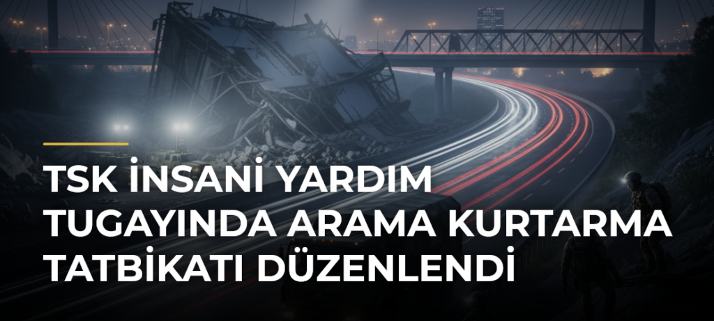 TSK İnsani Yardım Tugayında Arama Kurtarma Tatbikatı Düzenlendi