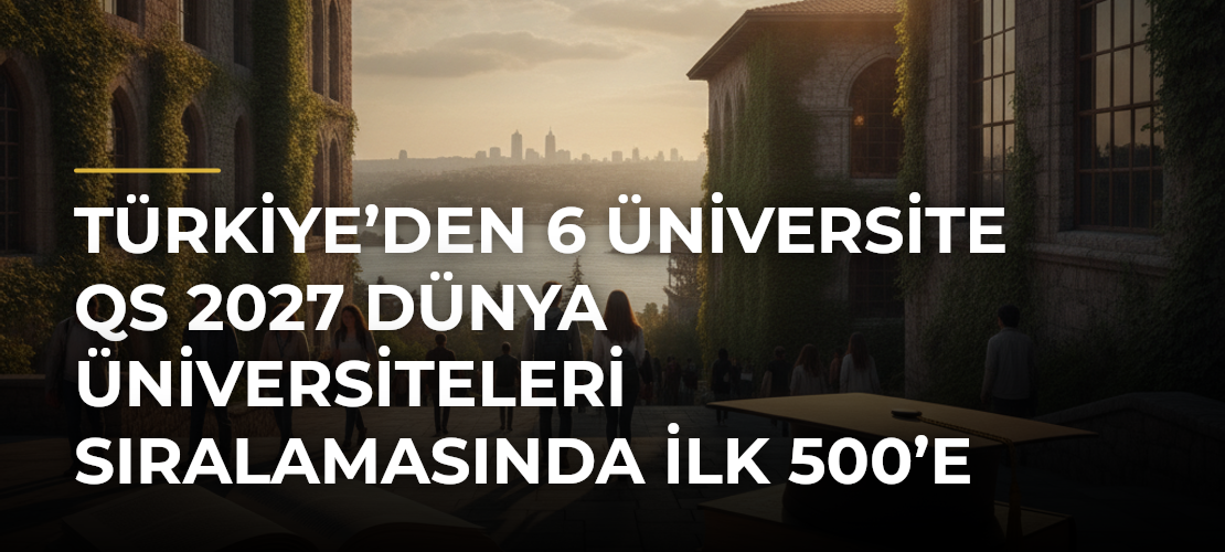 Türkiye’den 6 üniversite QS 2027 Dünya Üniversiteleri sıralamasında ilk 500’e girdi - Mirat Haber