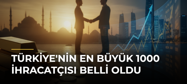 Türkiye’nin En Büyük 1000 İhracatçısı Belli Oldu