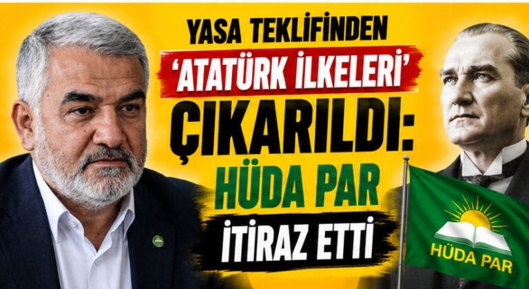 Yasa Teklifinden Atatürk İlkeleri İfadesi Çıkarıldı