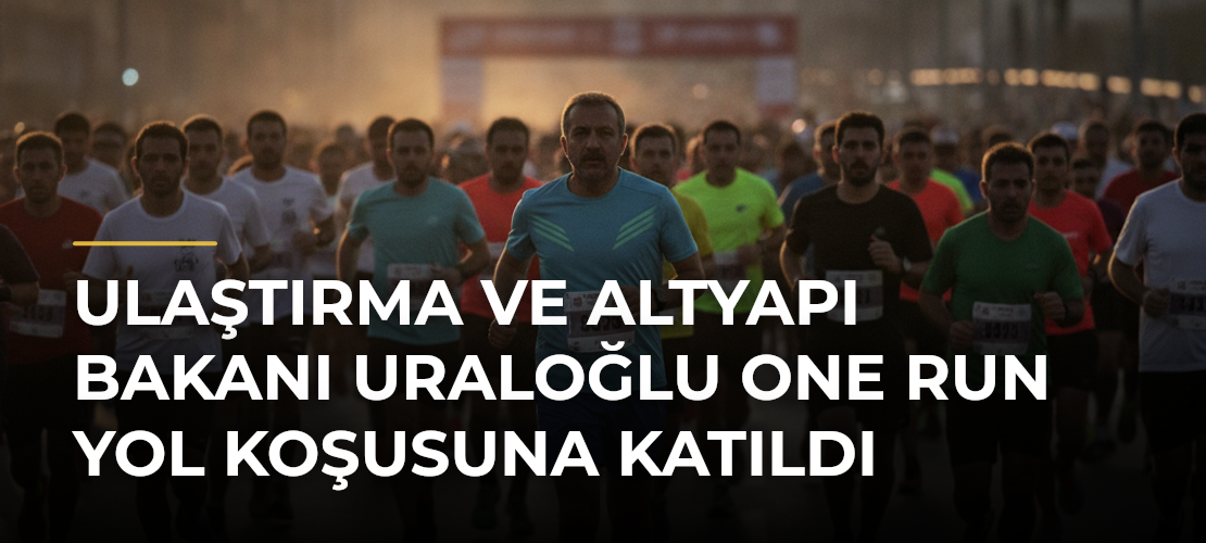 Ulaştırma ve Altyapı Bakanı Uraloğlu One Run Yol Koşusuna Katıldı - Mirat Haber