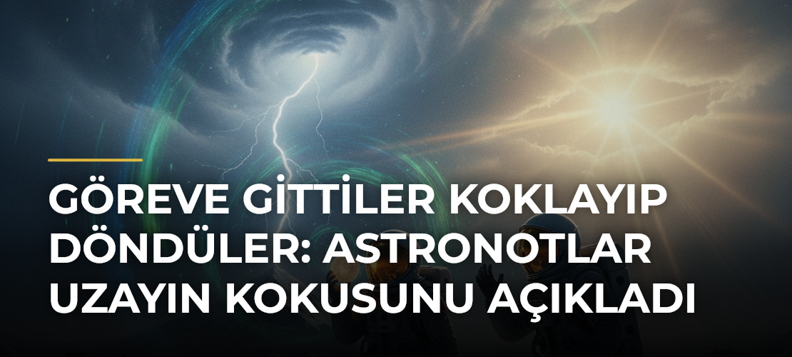 Göreve gittiler koklayıp döndüler: Astronotlar uzayın kokusunu açıkladı - Mirat Haber