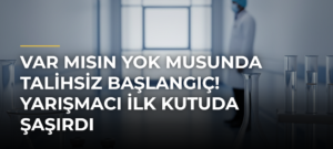 Var Mısın Yok Musunda Talihsiz Başlangıç! Yarışmacı İlk Kutuda Şaşırdı