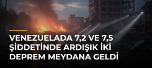 Venezuelada 7,2 ve 7,5 Şiddetinde Ardışık İki Deprem Meydana Geldi