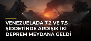 Venezuelada 7,2 ve 7,5 Şiddetinde Ardışık İki Deprem Meydana Geldi