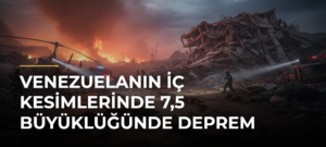 Venezuelanın İç Kesimlerinde 7,5 Büyüklüğünde Deprem