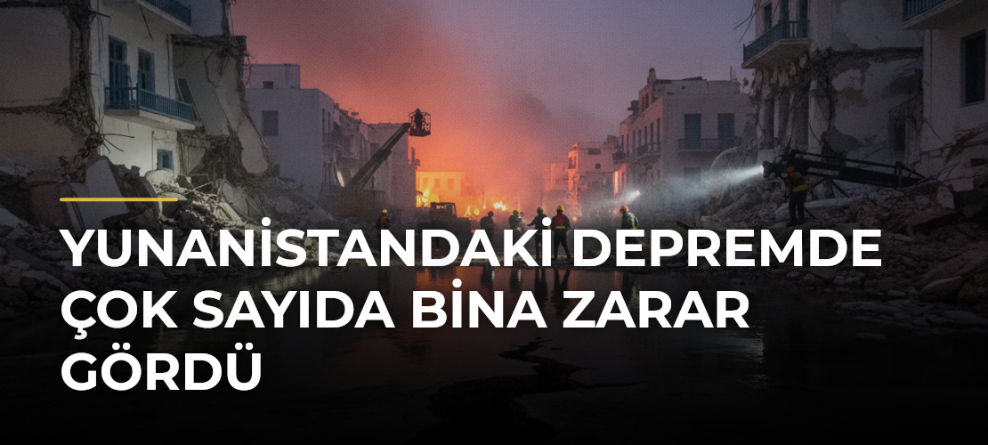 Yunanistandaki Depremde Çok Sayıda Bina Zarar Gördü - Mirat Haber