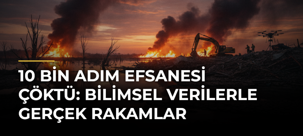 10 Bin Adım Efsanesi Çöktü: Bilimsel Verilerle Gerçek Rakamlar