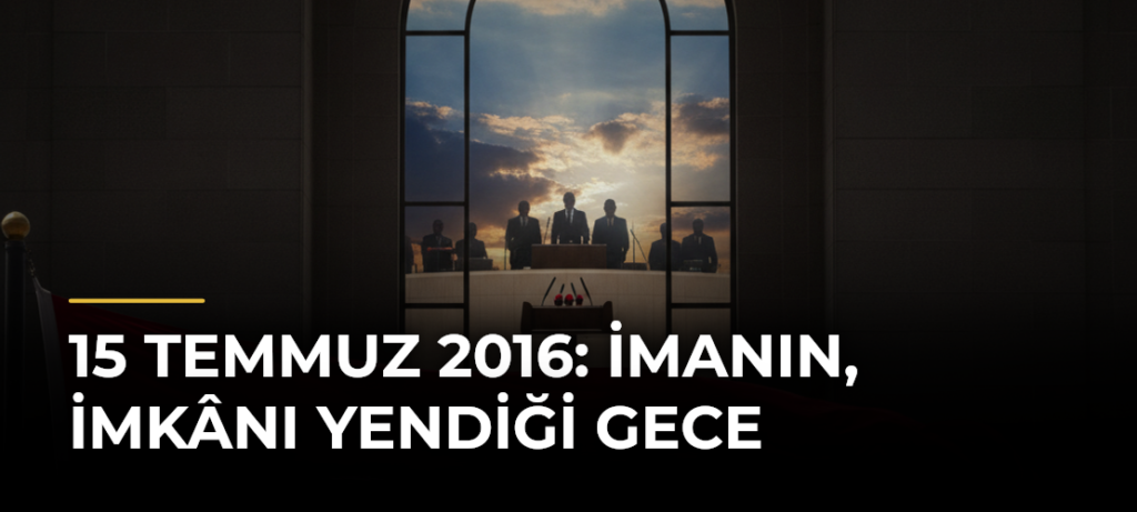 15 Temmuz 2016: İmanın, İmkânı Yendiği Gece