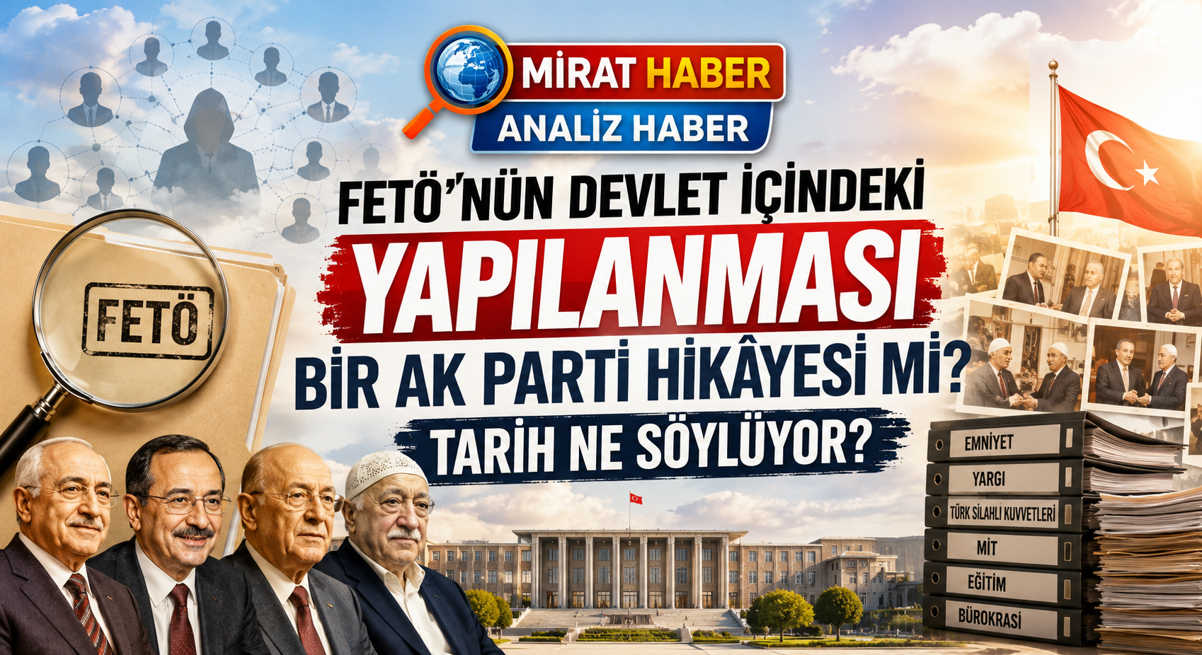 FETÖ’nün Devlet İçindeki Yapılanması Bir AK Parti Hikâyesi mi? Tarih Ne Söylüyor?