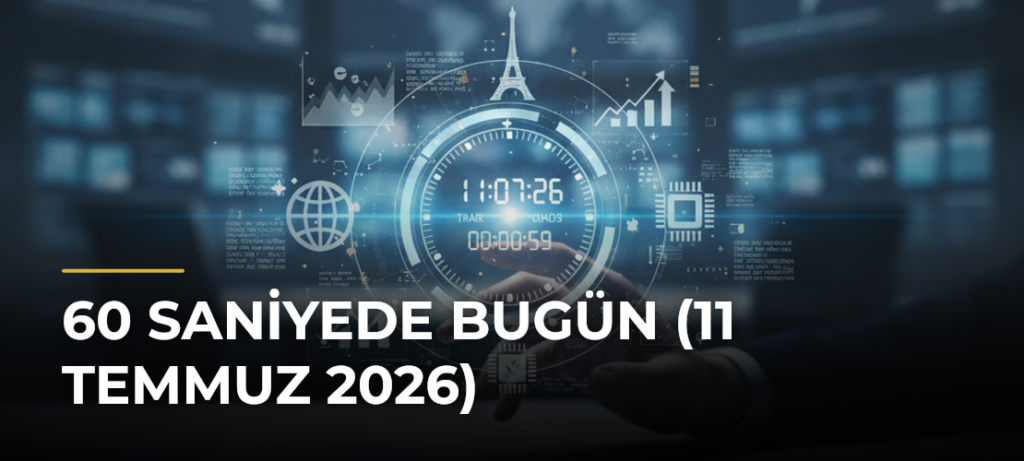 60 Saniyede Bugün (11 Temmuz 2026)