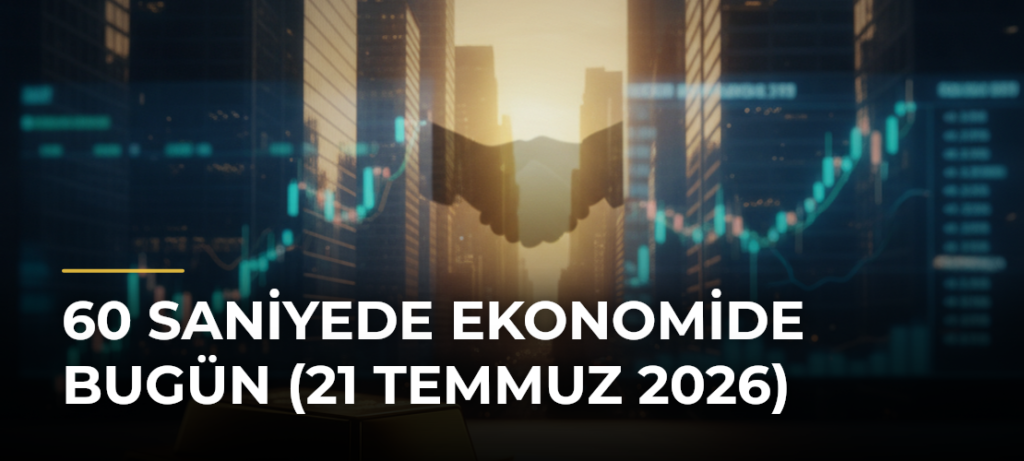 60 Saniyede Ekonomide Bugün (21 Temmuz 2026)
