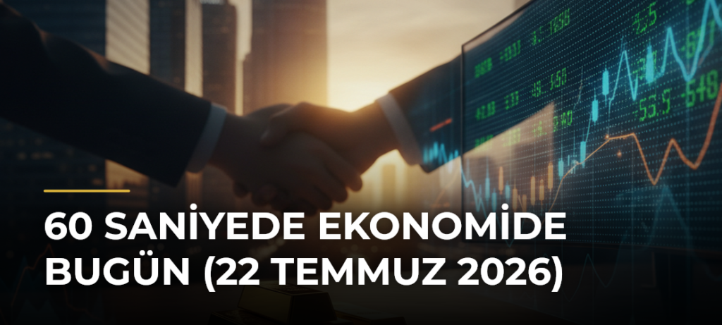 60 Saniyede Ekonomide Bugün (22 Temmuz 2026)