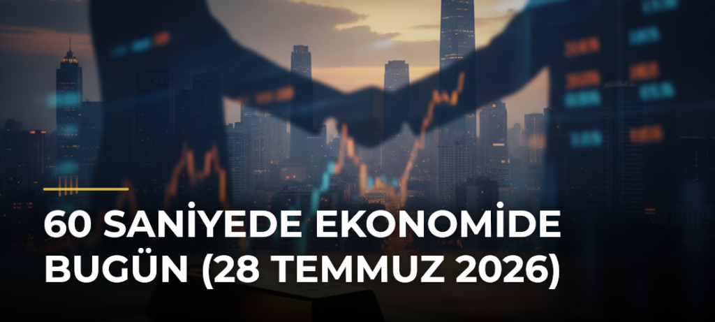 60 Saniyede Ekonomide Bugün (28 Temmuz 2026)