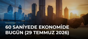 60 Saniyede Ekonomide Bugün (29 Temmuz 2026)