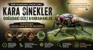 Kara Sinekler: Küçücük Bir Canlı, Büyük Bir Yaratılış Mucizesi