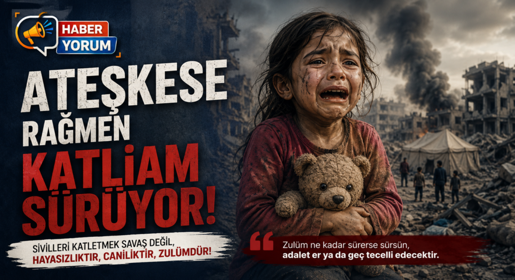 Ateşkese Rağmen İsrail’den Gazze’ye Yeni Saldırı: 8 Filistinli Hayatını Kaybetti