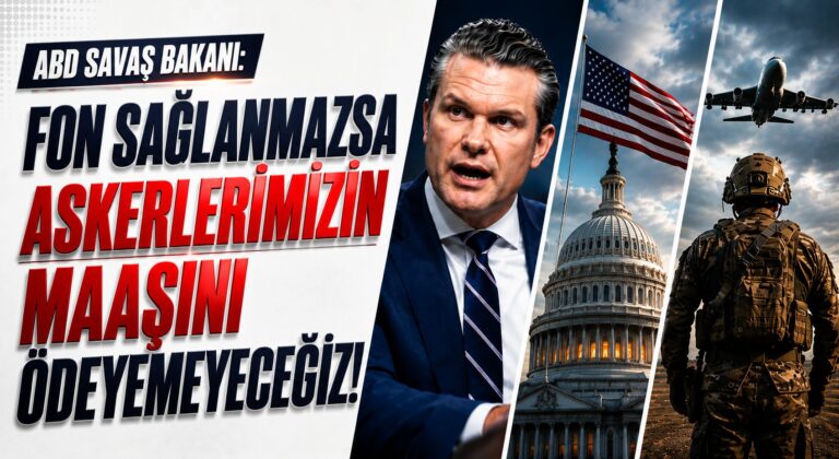 Hegseth, Fon Sağlanmazsa Askerlerin Maaşlarını Ödeyemeyiz