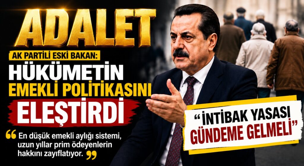 ESKİ BAKAN FARUK ÇELİK HÜKÜMETİ ELEŞTİRDİ