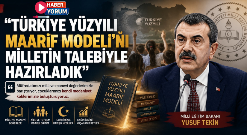 Bakan Tekin: “Türkiye Yüzyılı Maarif Modeli’ni Milletin Talebiyle Hazırladık”