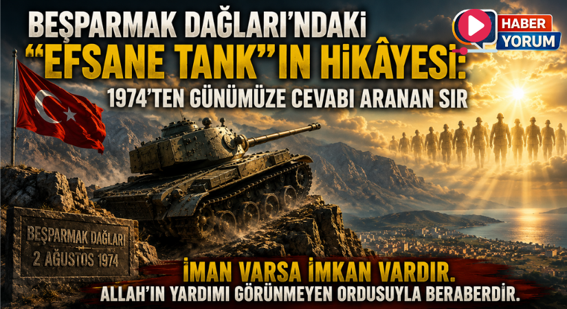 Beşparmak Dağları’ndaki “Efsane Tank”ın Hikâyesi: 1974’ten Günümüze Cevabı Aranan Sır