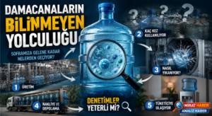 TÜRKİYE’DE DAMACANA SU SEKTÖRÜNÜN BİLİNMEYEN YÜZÜ