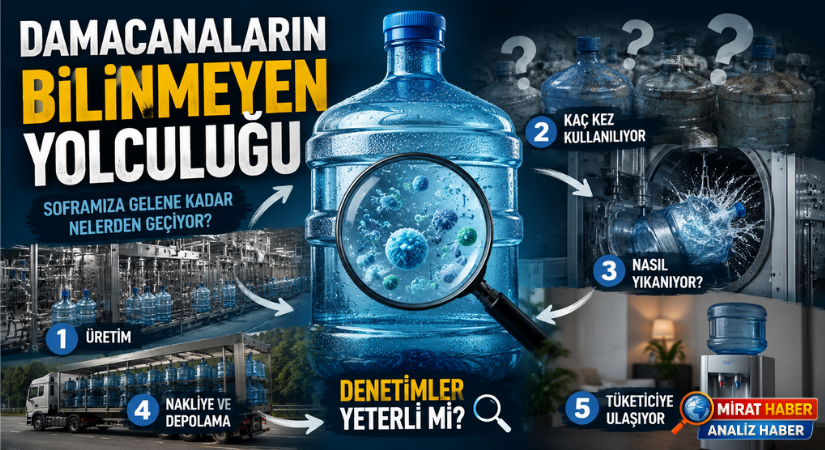 TÜRKİYE’DE DAMACANA SU SEKTÖRÜNÜN BİLİNMEYEN YÜZÜ