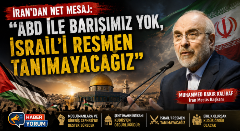 İran’dan Net Mesaj: “ABD ile Barışımız Yok, İsrail’i Resmen Tanımayacağız”