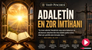 Vahiy Penceresi: Adaletin En Zor İmtihanı