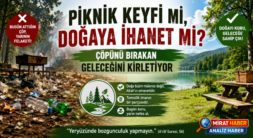Piknik Keyfi mi, Doğaya İhanet mi?