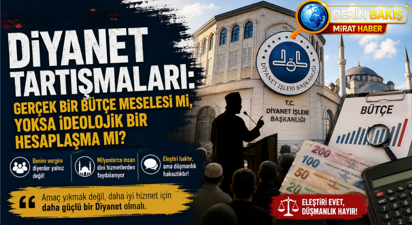 Diyanet Tartışmaları: Gerçek Bir Bütçe Meselesi mi, Yoksa İdeolojik Bir Hesaplaşma mı?