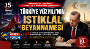 Erdoğan’dan 15 Temmuz’un 10. Yılında Dikkat Çeken Makale: