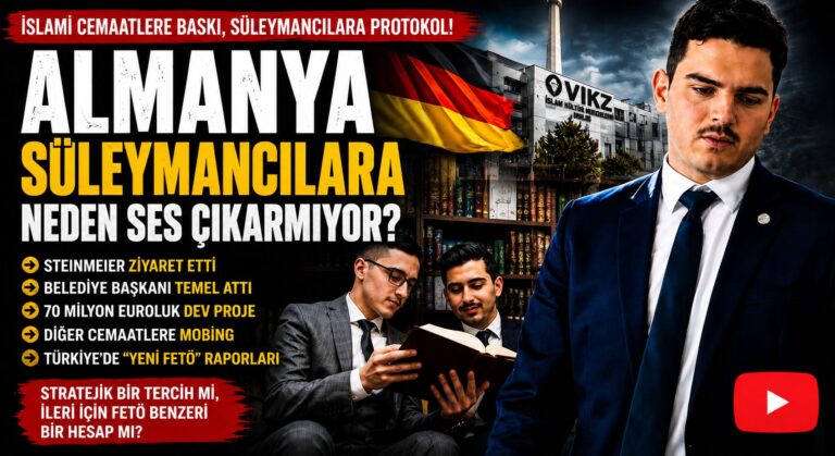 Almanya Süleymancılara Neden Ses Çıkarmıyor?