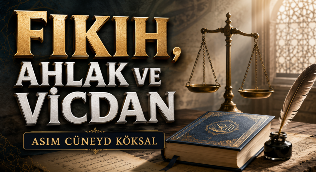 FIKIH, AHLAK VE VİCDAN