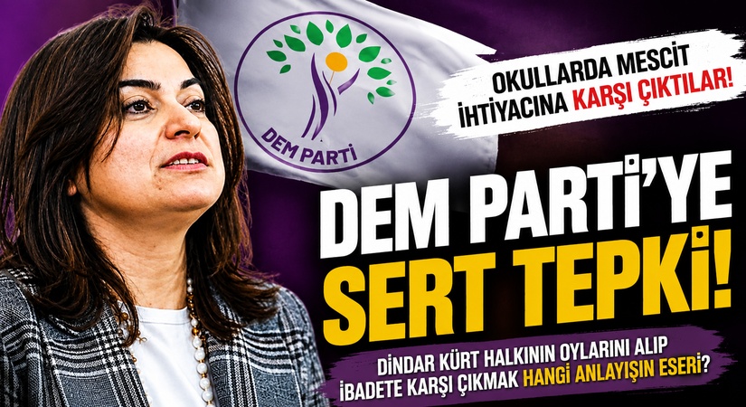 DEM Parti, Okullarda Namaz Kılınmasına Karşı Çıktı