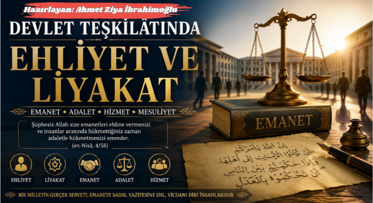Devlet Teşkilâtında Ehliyet ve Liyakat