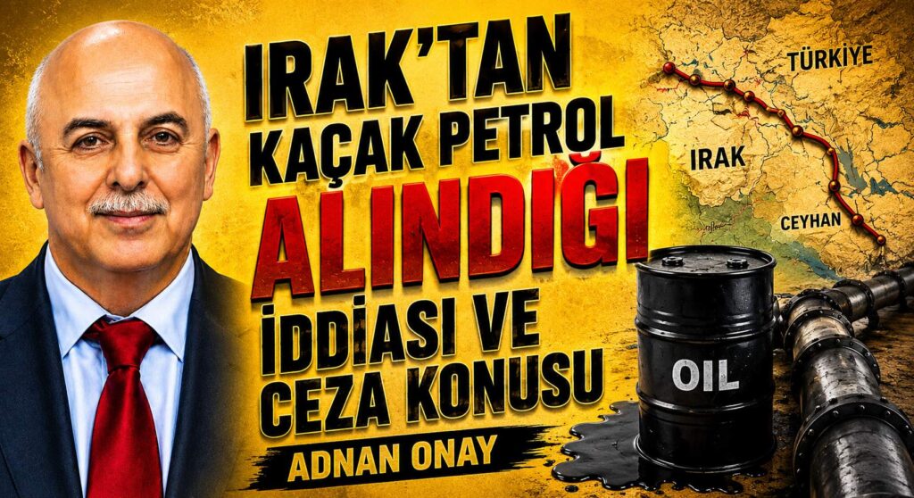IRAK’TAN KAÇAK PETROL ALINDIĞI İDDİASI VE CEZA KONUSU