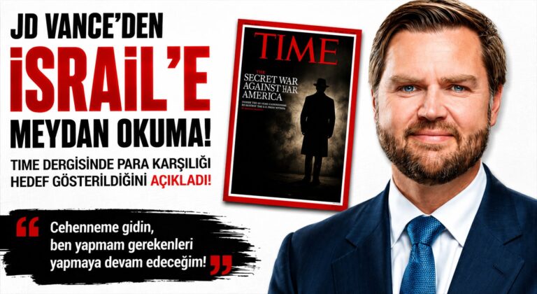 JD Vance’ten İsrail’e Şok Rest