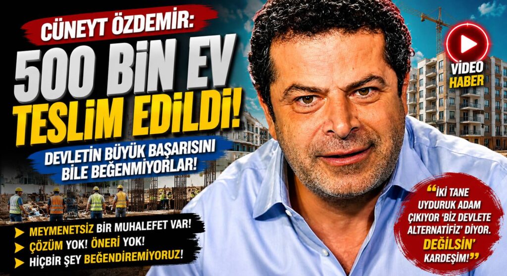 Cüneyt Özdemir’den Muhalefete Sert Tepki
