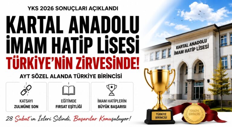 YKS 2026’ya Kartal Anadolu İmam Hatip Damgası