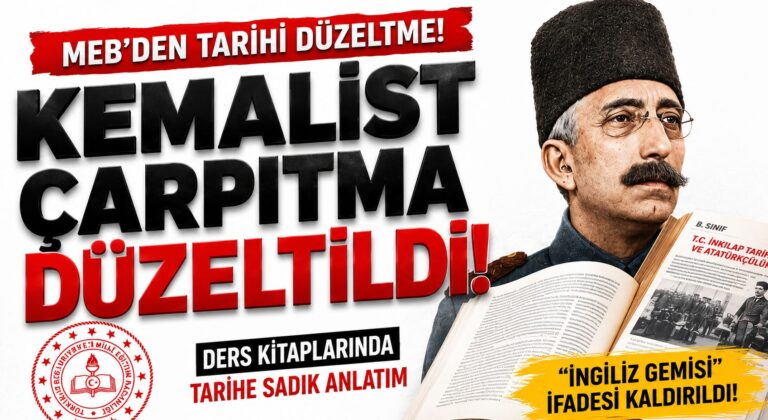 Milli Eğitim Bakanlığı, Kemalist Çarpıtmayı Düzeltti